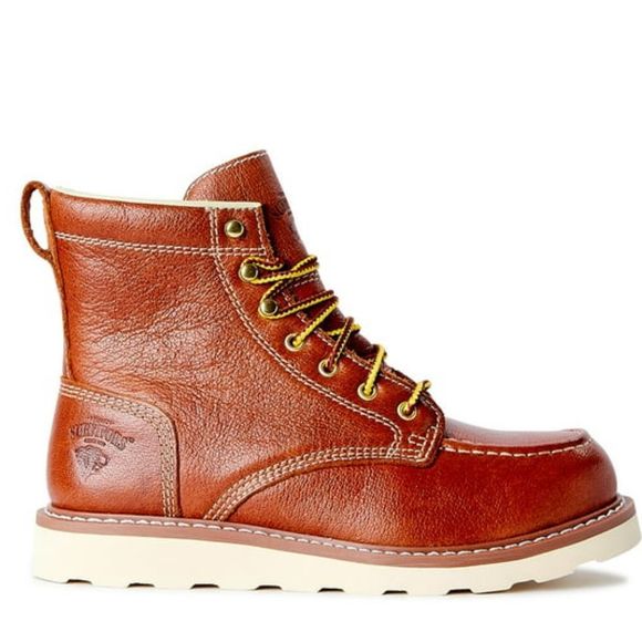 NEW Herman Survivors Men's Oakridge 6" Steel Toe Work Boots Leather Size 7½ - Picture 4 of 5